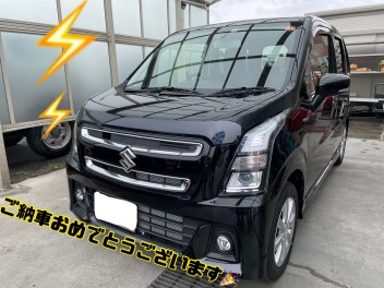 ワゴンＲスティングレーご納車です！